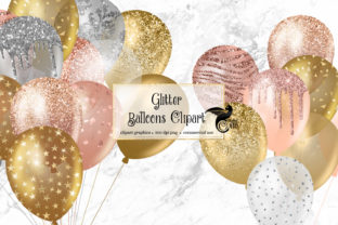 Adding Sparkle to Your Projects with Glitter Balloons Clipart