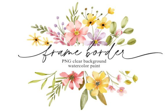Enchanting Watercolor Florals: Your Guide to Artistic Frames