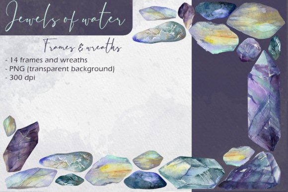 Jewels of Water: Frames and Wreaths for Luminous Design