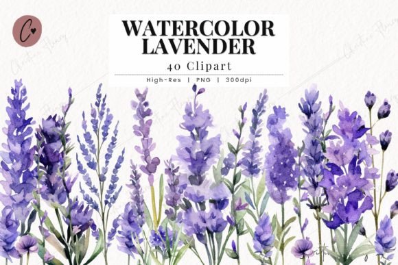Lavender Dreams: A Guide to Watercolor Clipart for Creatives