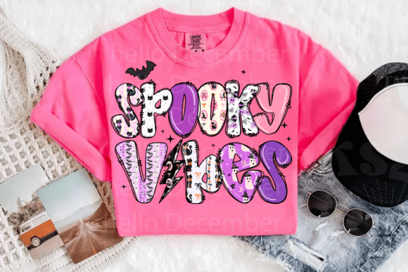 Preppy Spooky Season Png, Gothic: Style Meets the Shadows