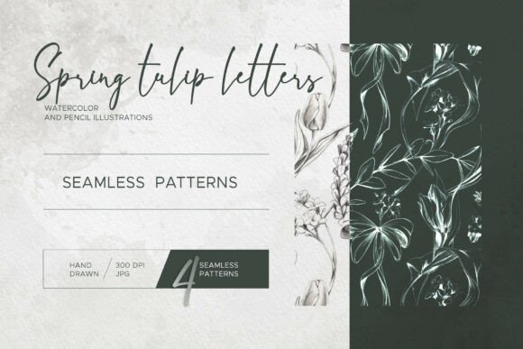 Spring Tulip Letters: Crafting Romantic Visual Stories