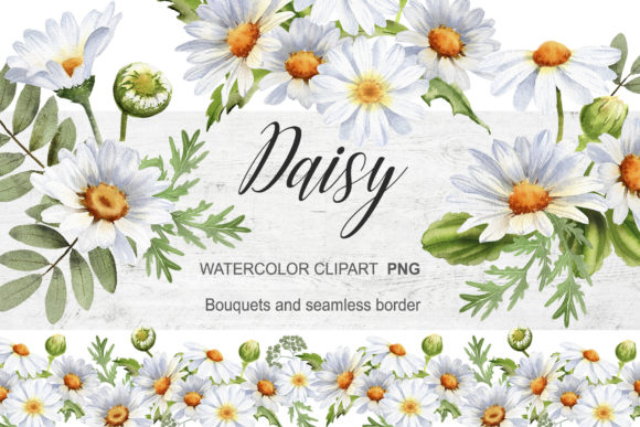 Watercolor Daisy Clipart: The Secret to a Cohesive Brand